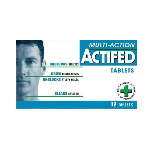 Actifed Multi-Action Tablets