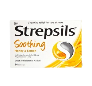 Strepsils Soothing Honey and Lemon(per sachet)