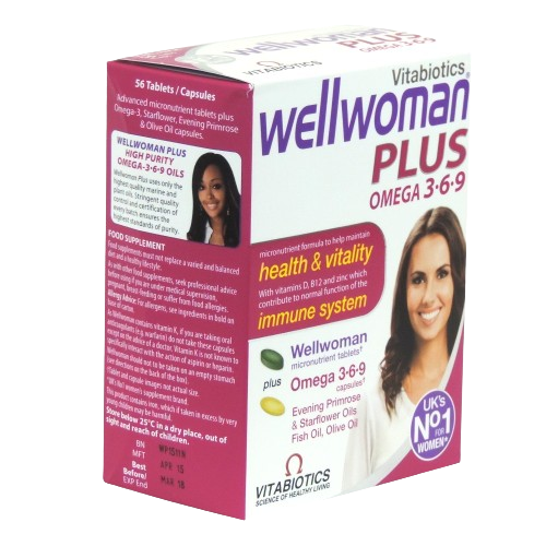 Wellwoman Plus Omega 3-6-9