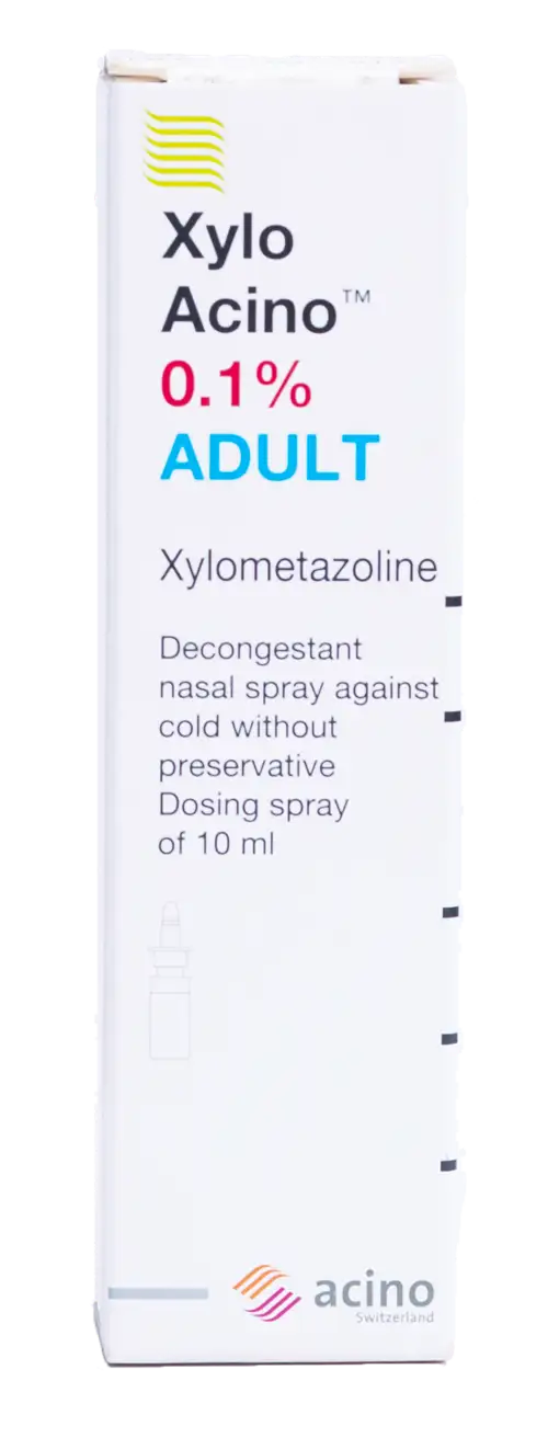 XYLO ACINO 0.1%  ADULT NASAL SPRAY 10