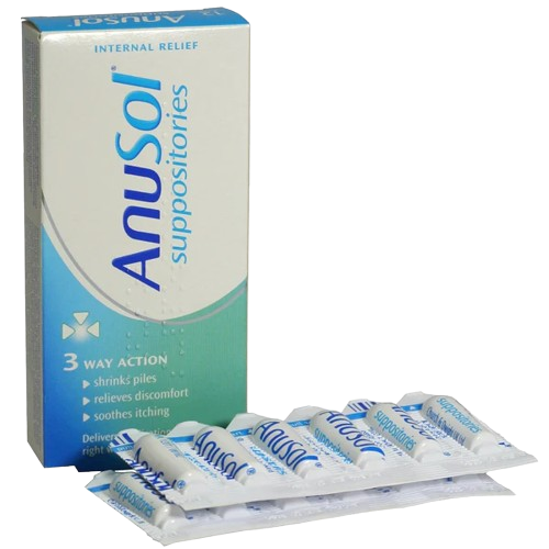 Anusol Suppositories X 12