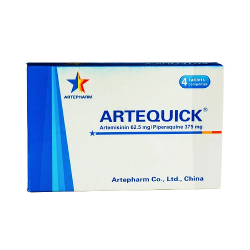 Artequick (Artemisinin/Piperaquine) Tabs x4