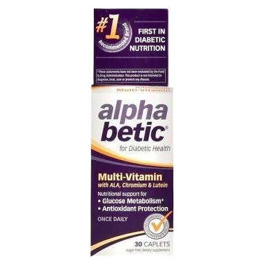 Alphabetic for Diabetic Health Caplets X 30